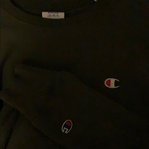 champion green sweatshirt
